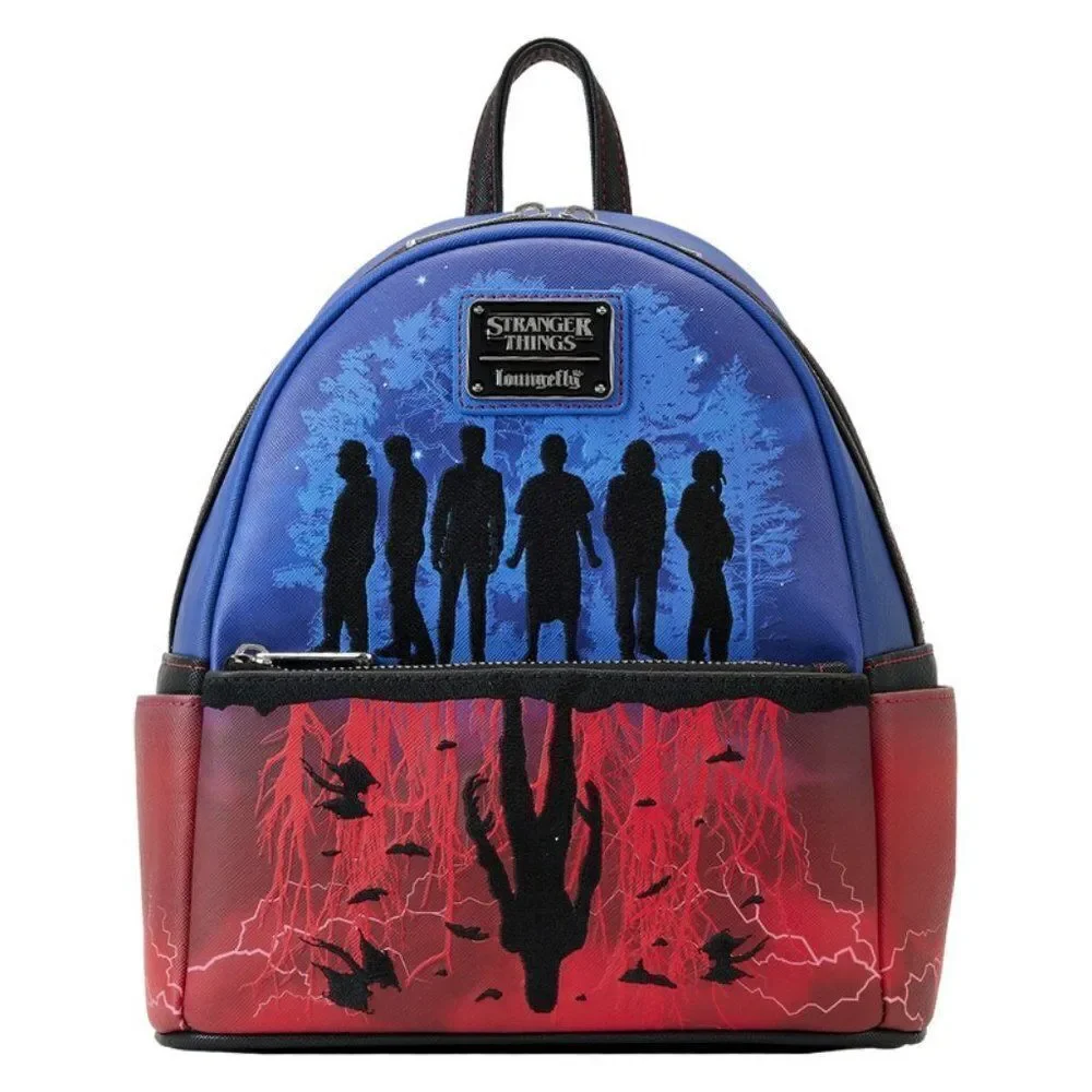 Loungefly Stranger Things Upside Down Shadows Mini Backpack - Picture 1 of 5